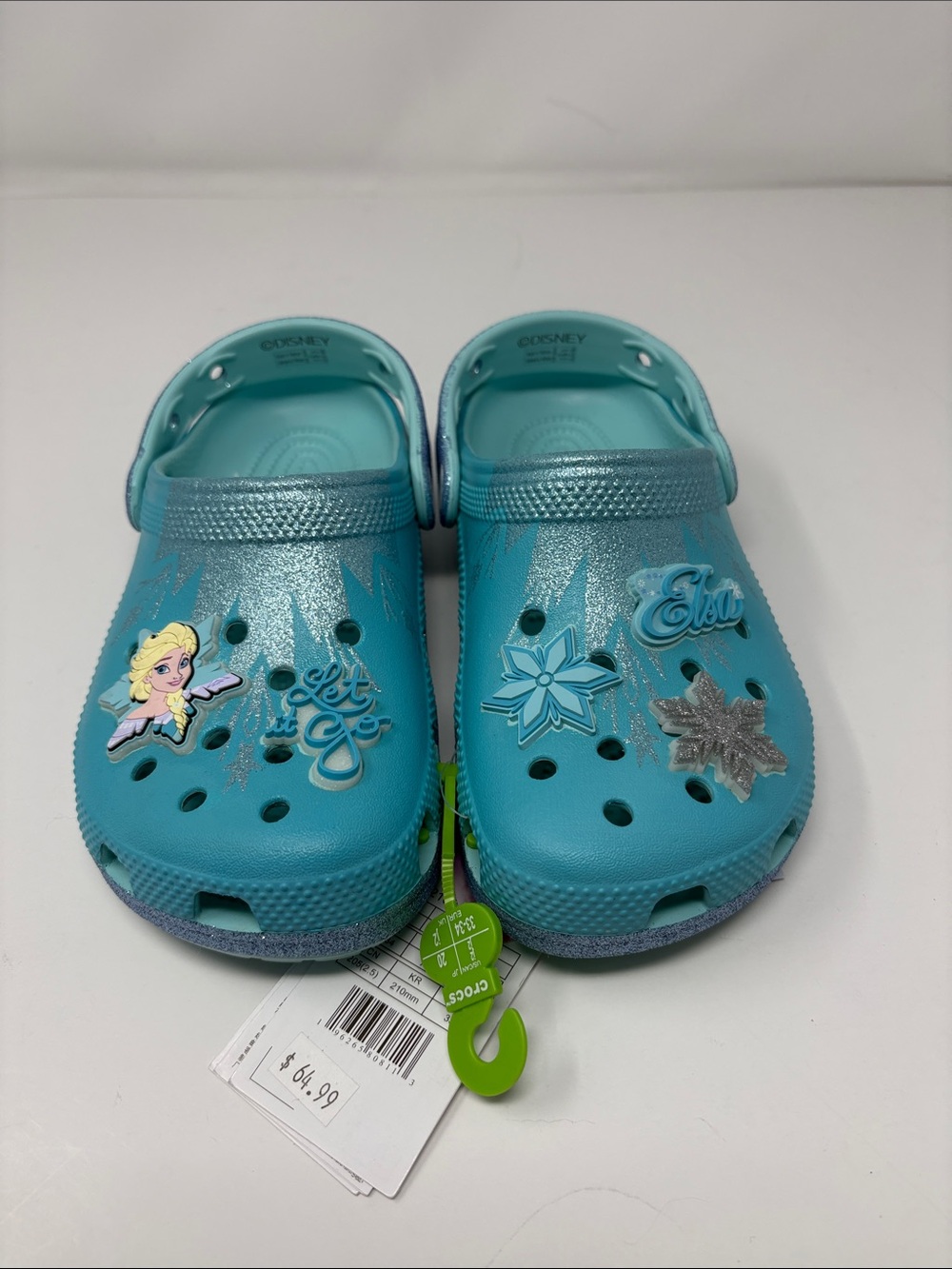 Disney Frozen Clogs Crocs Size J2 - Brand New - NWT